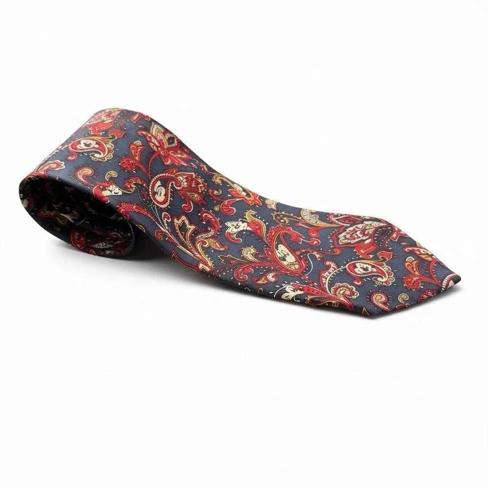 Disney Mickey‎ Paisley Silk Necktie Balancine Presents Men's Tie 57
